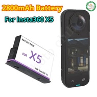 For Insta360 X5 Battery Charger Case Camera Battery For Insta360 X5 Camera Accessories