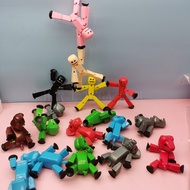 👶Olove Choose 9cm Sticky Sucker Robot Action Toy Figures With Sucker Deformable Plastic Animals Figu