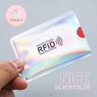 RFID Card Cover Anti NFC 消磁屏蔽卡套 防盗刷 IC Bank Cards CIDB Green Card Holder Unisex