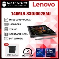 LENOVO Yoga 7 2-IN-1 14IML9-83DJ002KMJ ( I7-155H/16GB/1TBSSD/S.GRY/W11H+H&S/2YW )
