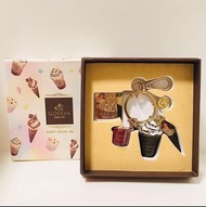 【 全新 】GODIVA Key Holder 限量夏季咖啡雪糕甜筒造型金屬匙扣圈 ( Godiva Belgium 1926 Summer Special 2015 / Charm / Key / 