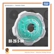 PUTIH BEST BX-26 Beyblade X Ratchet Only 5-60 White Tosca Takara Tomy Original
