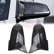2pcs Carbon Fiber Effect Side Mirror Cover For BMW F30 F31 320i 328i 330i 335i Sedan / Touring 2012 