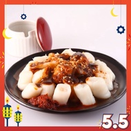 Sri Putih Rice Noodle /Chee Cheong Fun(Roll) With Special Sweet Sauce &amp; Chilli Sauce 175G 肠粉(圆)