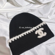 Chanel 經典黑白CC LOGO冷帽
