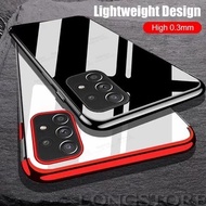 CASING COMPATIBLE FOR SAMSUNG A52 A52S 4G A52 A52S 5G SILICON TPU PLATING SOFT CASE BACK