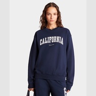 Sporty&Rich 24Autumn and Winter New Letter Print Fleece-Lined Women's Sweatshirt