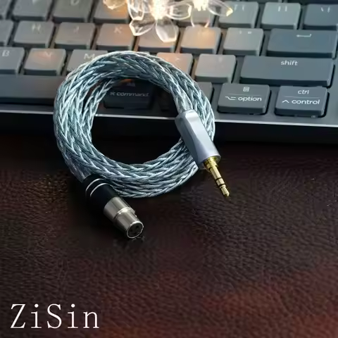 ZiSin DIY Headphone extension cable mini xlr female for K702 K712 K721 DT1770 Pro DT1990 Pro DT177X 