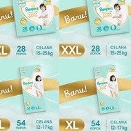 Pampers Popok Celana Premium Soft / Care Ukuran Newborn/S / M / L / Xl