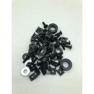 LEG SHIELD SCREW FOR YAMAHA Y80/Y100/Y110/Y125Z/SRL110/LC135/Y110/ (2)/SRL115/Y15ZR/NOUVOLC BRAND TU