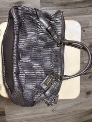 Coach Madison Gathered Leather Lindsey Satchel