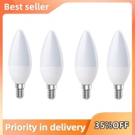 E14 5w Led Candle Bulb Lamp AC 220V C37 5W Warm Light 3000K for Home Decoration LED Candle Bulb