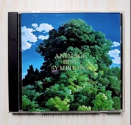 久石讓為宮崎駿電影製作的「ANiMAGE BEST SYMPHONY」交響樂精選 CD 1991年 絕版