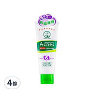 MENTHOLATUM 曼秀雷敦 Acnes 多效抗痘洗面乳  100g  4條