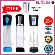 LCD Rechargeable Men Pe.nis Pam Pe.nis Enlarge Vacuum Pump Increase Size Bigger Longer Sex Toys for Men Pam Pembesar Zakar Pam Zakar Pe-nisPump Sextoysmalaysia