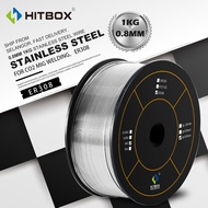 HITBOX MIG Wire Stainless Steel 0.8MM X 1KG (SUITABLE FOR ALL MIG MODEL) ER308 ER 308