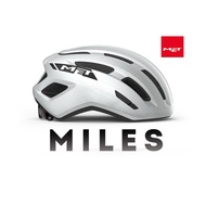 หมวกจักรยาน MET Miles 2022 สีเงา ทรงกว้าง Asian Fit คุณภาพเกินคุ้ม หมวก E-bike หมวกทัวร์ริ่ง Yellow Fluo S/M