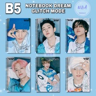NOTEBOOK B5 NCT DREAM GLITCH MODE Blue Ice Jaemin Jeno Book
