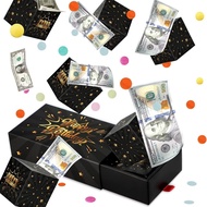 Birthday Surprise Jumping Box Birthday Creative Gift Birthday Folding Jumping Red Envelope Gift Box 