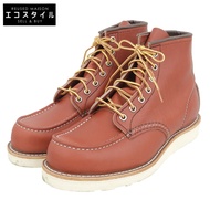 RED WING Irish Setter 6吋經典莫卡辛工裝靴，男款REDブラウン，尺寸26公分（美國），8875，成色極佳[二手]