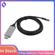 Type-C to -Compatible USB3.1 4K HDTV Cable for Android Phone to Connect TV Same Screen Device Cable 