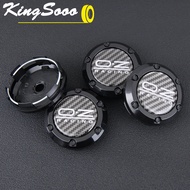 4PCS JDM OZ Cap Sport Rim 62mm Clip O.Z Racing Emblem Sticker Wheel Center Hub Caps Cover Cap Black 