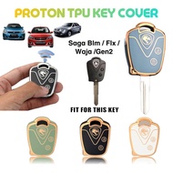 Proton Waja Saga Blm Flx Persona Wira Satria Neo TPU Car Key Cover Remote Case Cover Kunci Kereta Ke