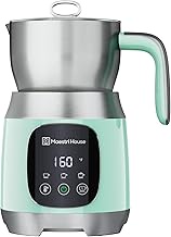 Maestri House Milk Frother, 21OZ Variable Temp and Froth Thickness Milk Frother and Steamer, Smart T