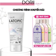 Latopic Kem dưỡng ẩm làm dịu cho da dị ứng kích ứng Latopic Face And Body Cream 75ml tặng gel vệ sin