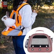 [Shiwaki3] Hamster Travel Carrier Bag with Adjustable Shoulder Strap Zipper Small Animal Carrier Por