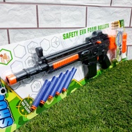 mainan senapan AK117 soft gun peluru nerfss anak efukatif - mainan tembakan peluru nerf