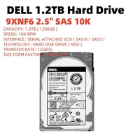 DELL 9XNF6 09XNF6 HUC101812CSS204 1.2TB 12G 10K 2.5" SAS HDD HARD DRIVE WXPCX 0KV02