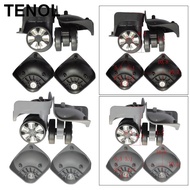 TENOL Pack of 2 Luggage Suitcase Wheels Swivel Wheel Replacement travel Luggage Wheels Plastic Wheel