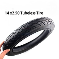 14x2.50 tubeless ebike tire 14x2.125 scooter electric bike bicycle skuter tayar basikal elektrik tub