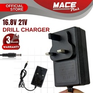 16.8v / 18v / 21v Drill Charger 3pin Power Supply Adapter Battery Lithium-ion Electric Wrench Cordle