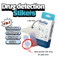 Drug test, test kit, Drug detection sticker, BlueTap, 1box 2ea, Self-defense, made in korea