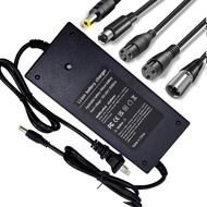 (5 Plugs) 29.4V 2A Fast Battery Charger Universal for 24V 25.2V 25.9V Lithium Battery Electric Scoot