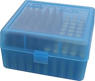MTM 100 Round Flip-Top Rifle Ammo Box 22-250, 308 Win, 243