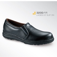 Frontier Grain Leather Local Ladies Safety Shoes Boots Direct Factory Kasut Keselamatan Tempatan 本地真