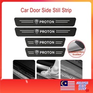 . Carbon Fiber [4pc/set] Side Door Step Protector DIY Perodua Alza Aruz