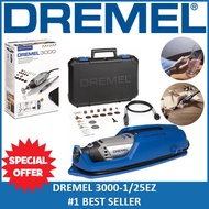 DREMEL 3000 comes with 1 attachment &amp; 25 accessories