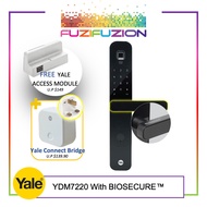 Yale YDM7220 Smart Digital Lock with BioSecure™ (NEW 2021) (Free Yale Connect Bridge/DDV1, or top $100 for DDV3)