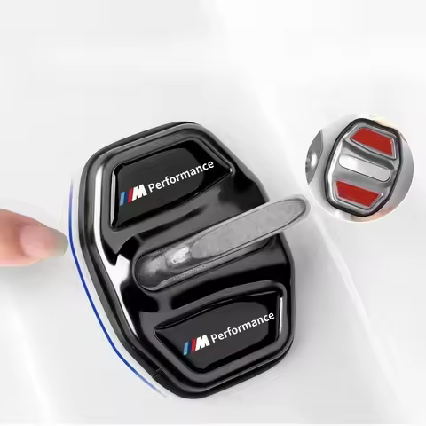 BMW 4PCS Car Door Lock Cover Stickers for BMW 3 5 Series X1 X3 X4 X5 G20 G32 F48 G01 G02 F15 G05 G07