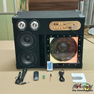 ลำโพงบลูทูธ 10 นิ้ววอยซ์คู่ ตู้แบนพาส ตู้เบส สูตรแข่ง 10" ลมหลังดอก แอมป์ D900 D2000 เสียงกลาง6.5นิ้