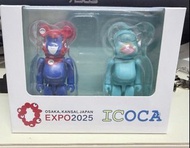 (現貨 一盒) 全新 絕版 限量 關西 大阪 2025 世博 大會 world expo 會場 限定 Icoca Bearbrick be@rbrick 100 box set 盒裝