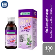 Hurix's 600 Flu Cough Syrup 100ml