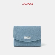 Juno Fashion Women's Short Wallet with Logo Buckle JUNO VI216