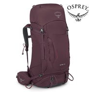 【Osprey 美國】Kyte 58 輕量登山背包 女 接骨木莓紫 XS/S｜健行背包 背包旅行 附背包防水套