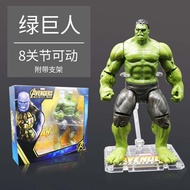 Marvel Avengers Full Set Iron Man Spider Man Toy Collectible Action Figure Model Set for Boys Playab