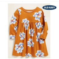 Baju Anak Perempuan Dress oldnavy warna kuning